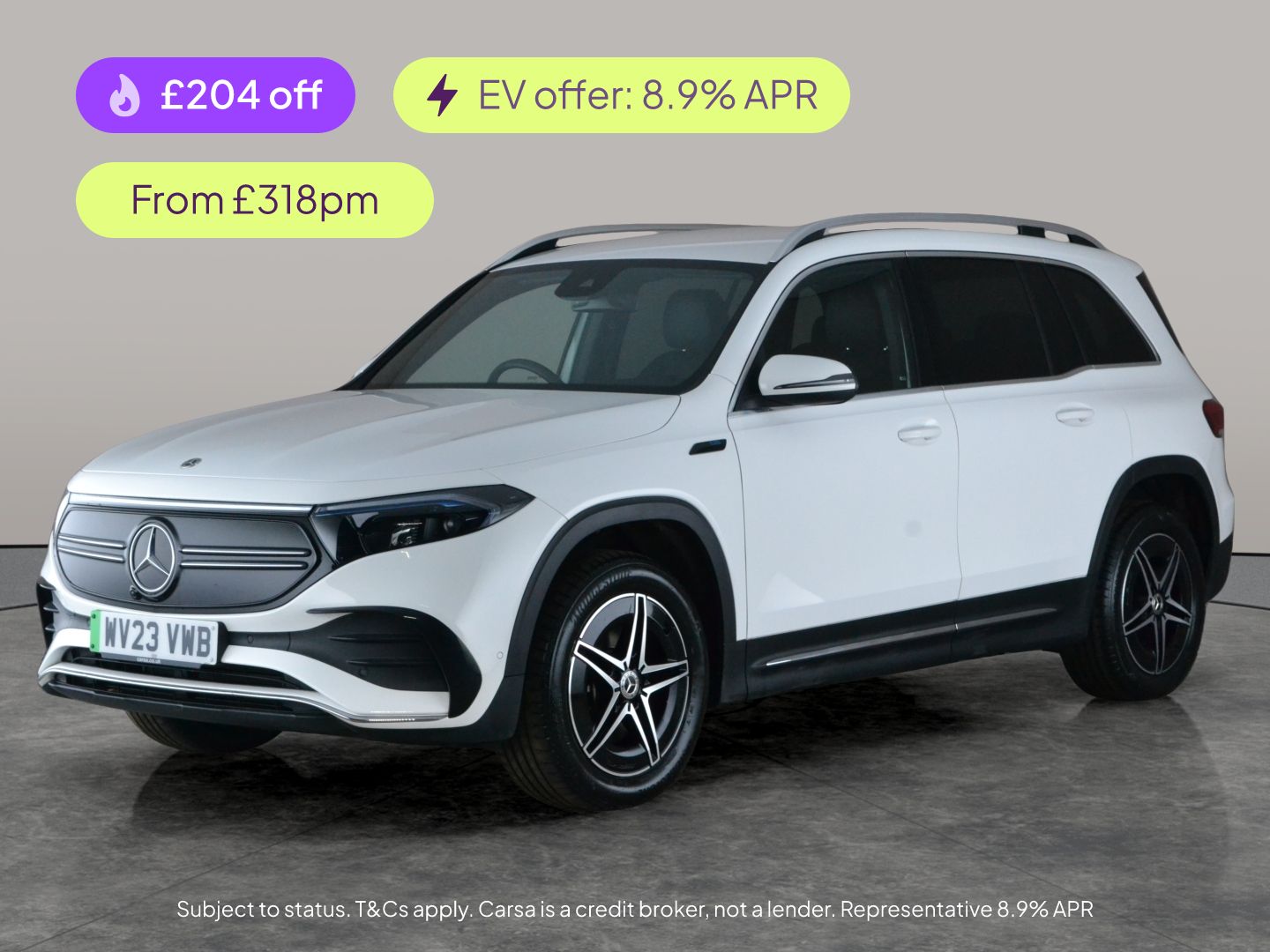 Used Mercedes-Benz EQB 2023 for sale - 77896681: Photo 1