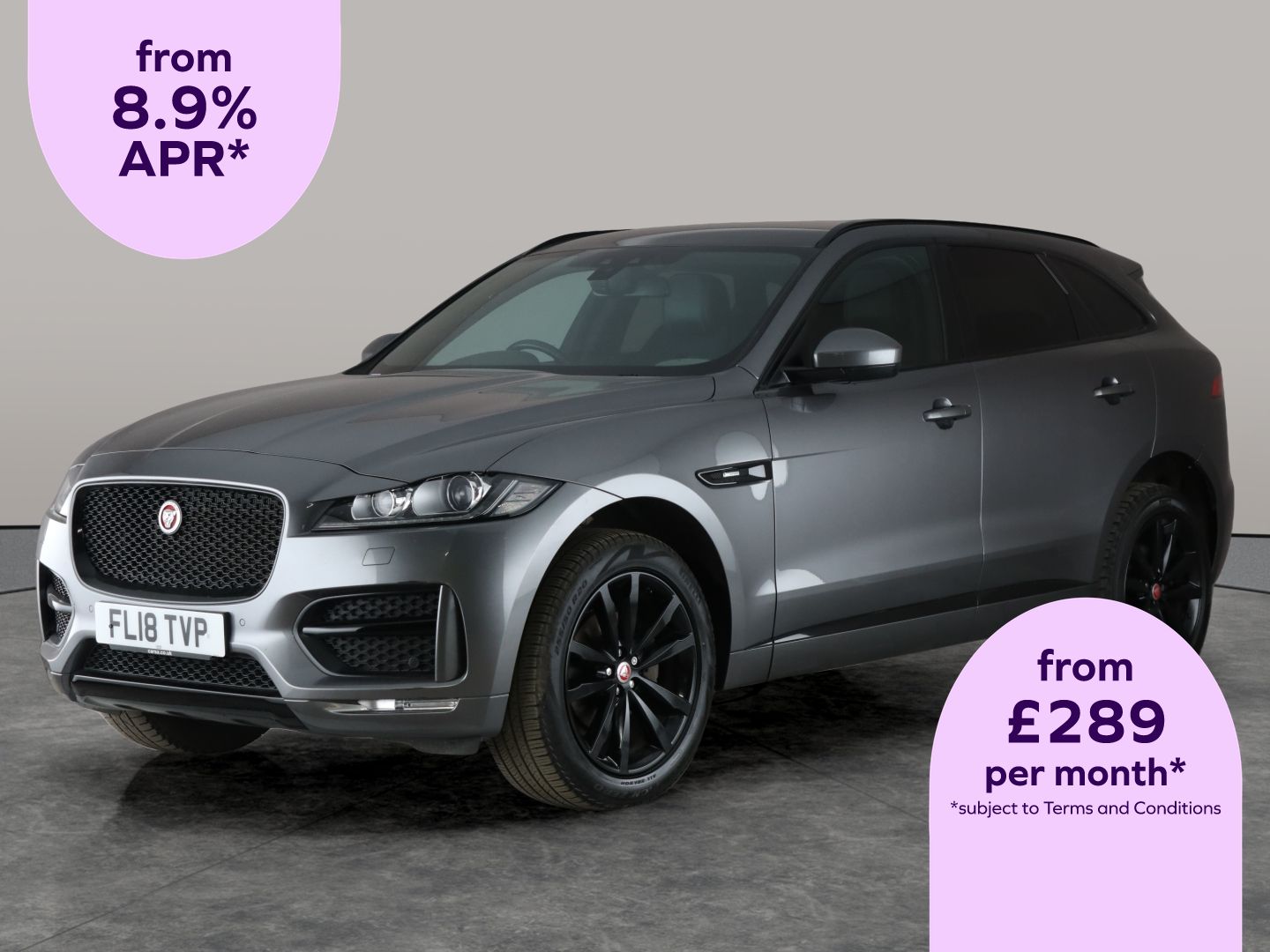 Used Jaguar F-Pace 2018 for sale - 76588979: Photo 1