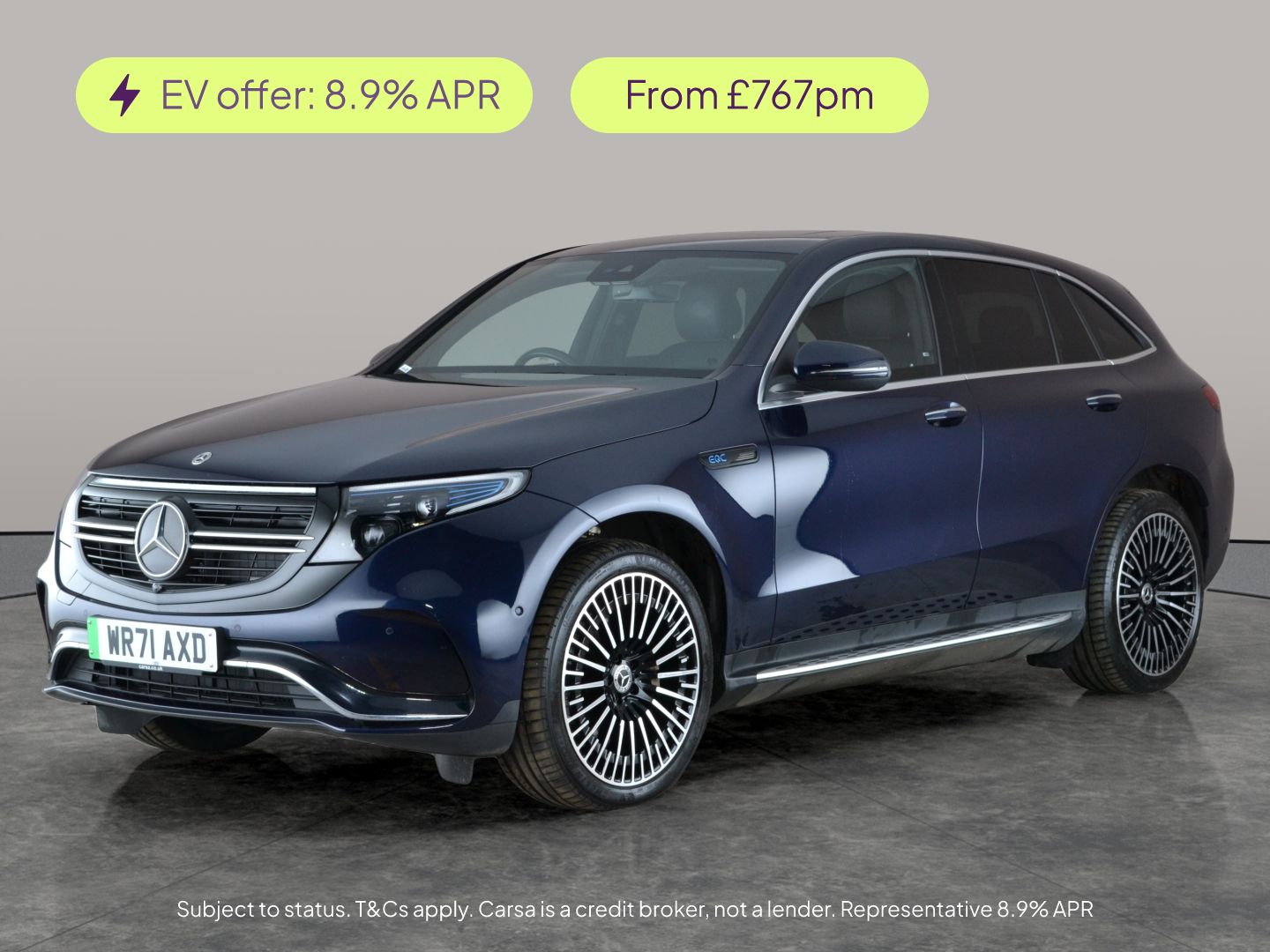 Used Mercedes-Benz EQC 2021 for sale - 76958376: Photo 1