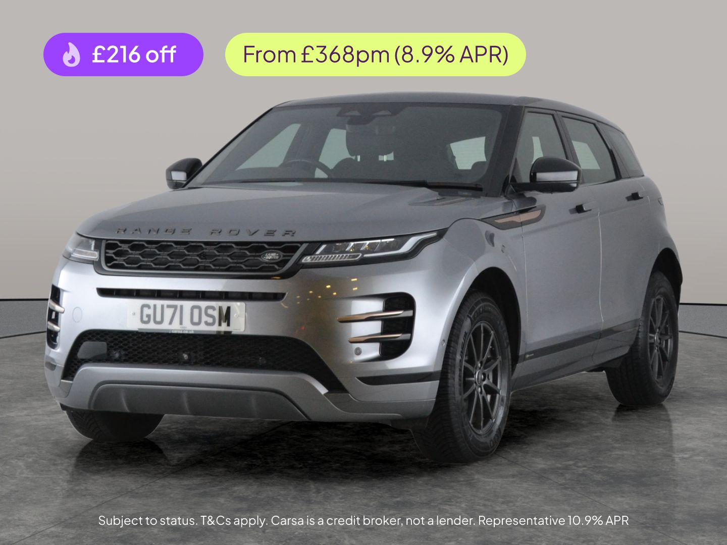 Used Land Rover Range Rover Evoque 2021 for sale - 76853851: Photo 1