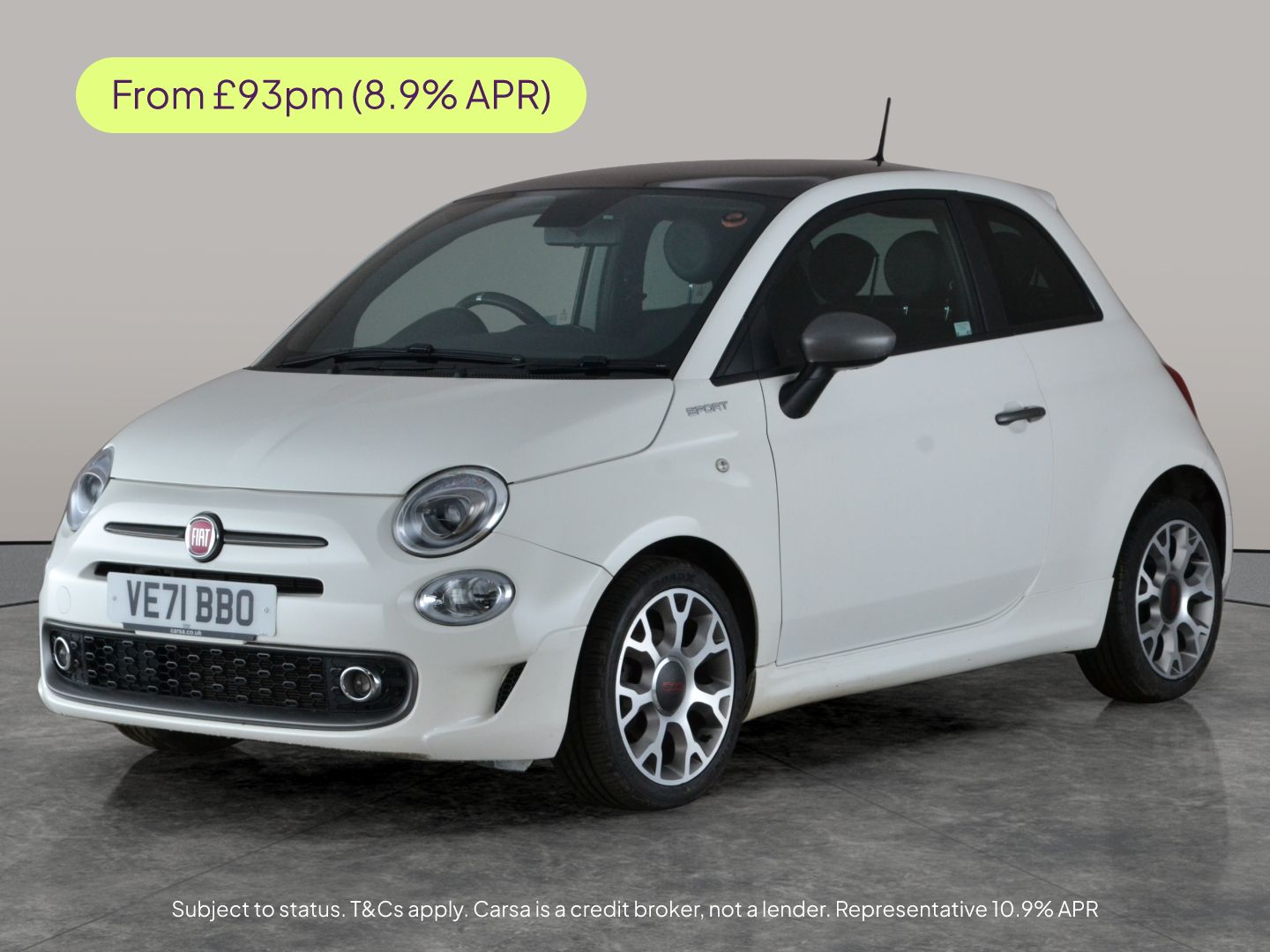 Used Fiat 500 2021 for sale - 77718436: Photo 1