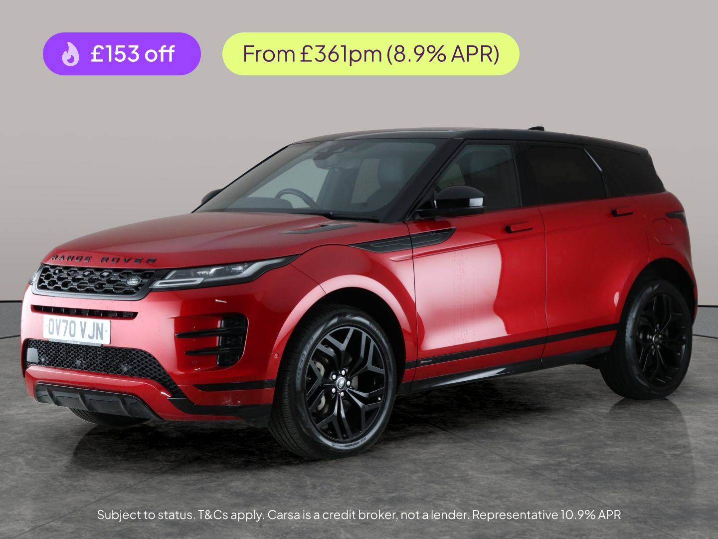 Used Land Rover Range Rover Evoque 2020 for sale - 77127995: Photo 1