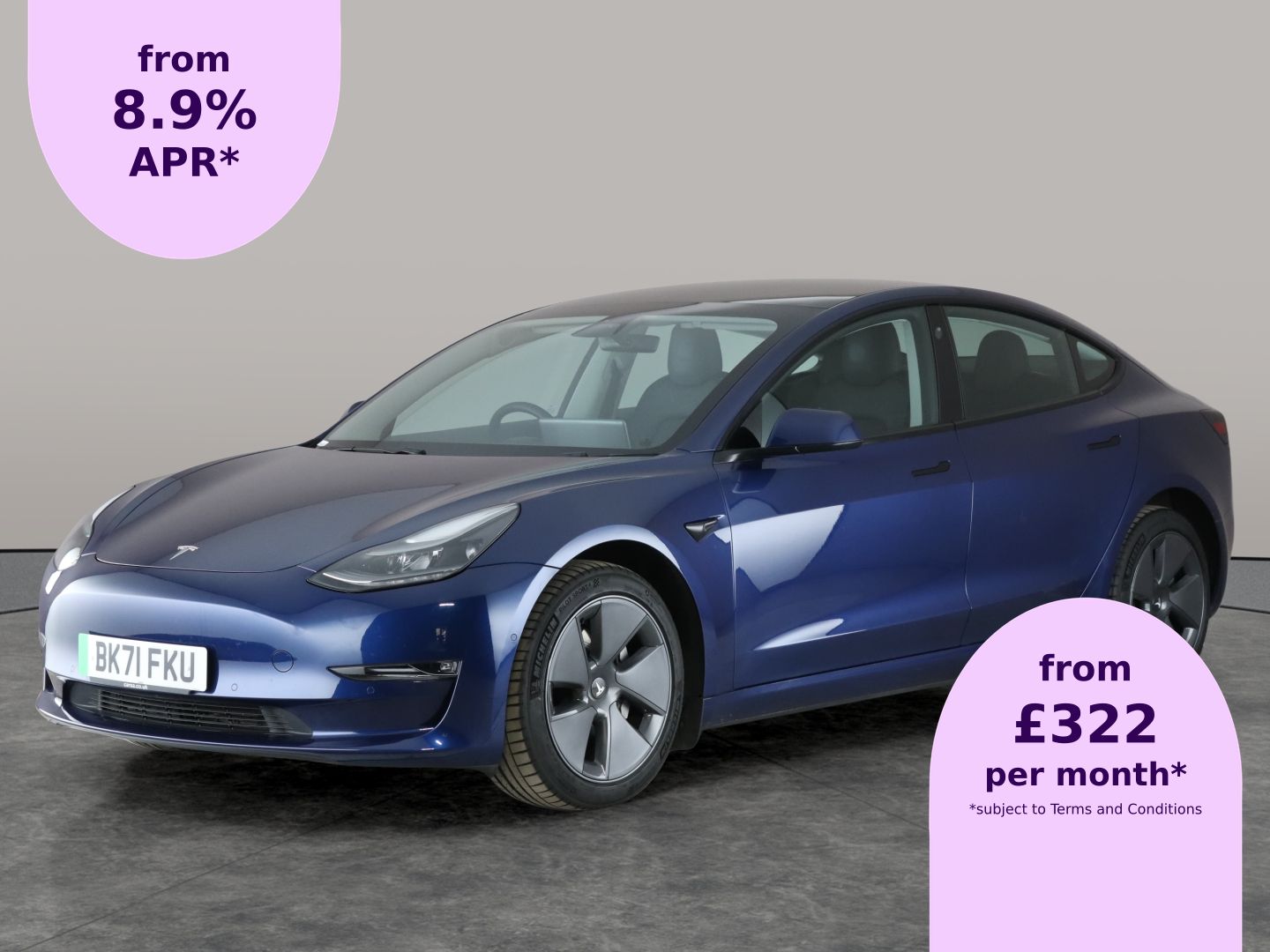 Used Tesla Model 3 2021 for sale - 76125627: Photo 1