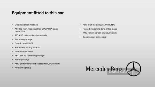 Used Mercedes-Benz C Class 2019 for sale - 77940979: Photo 5