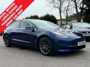 2020 (20) - Dual Motor Long Range Saloon 4dr Electric Auto 4WDE 346 bhp