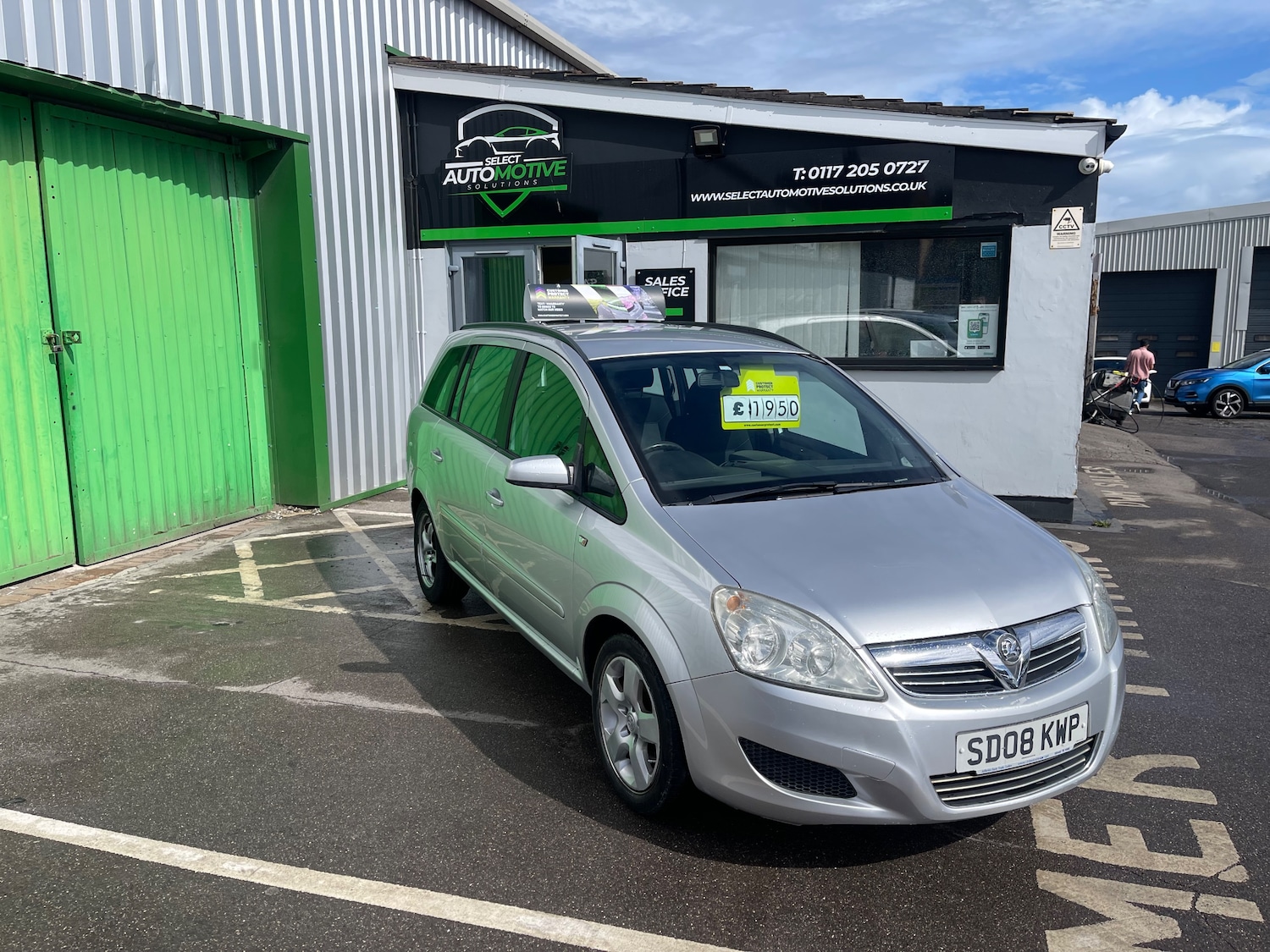 Used Vauxhall Zafira 2008 for sale - 75932309: Photo 1