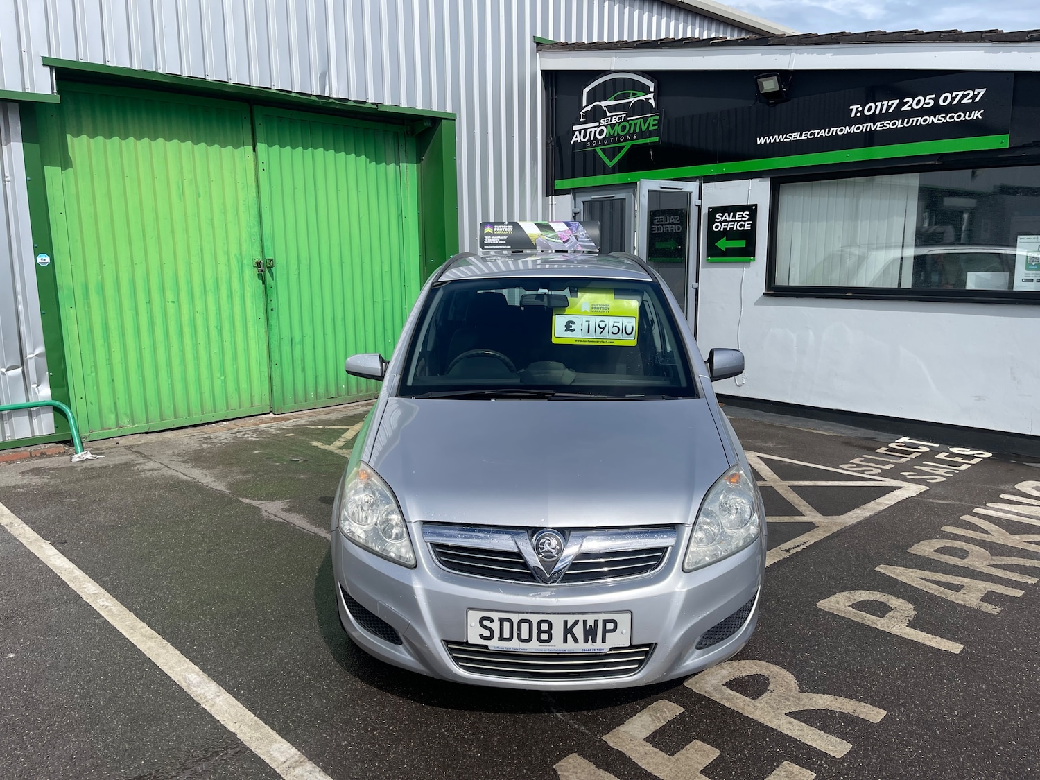 Used Vauxhall Zafira 2008 for sale - 75932309: Photo 2