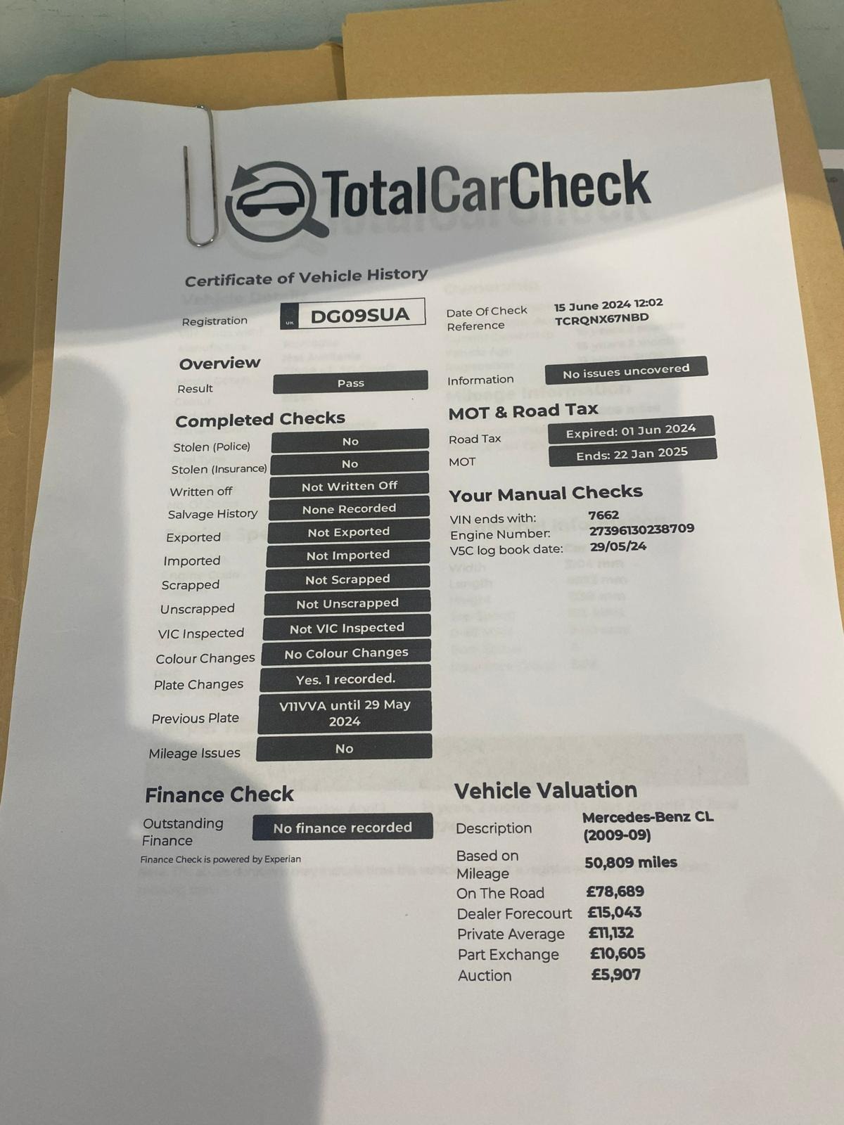 Used Mercedes-Benz CL 2009 for sale - 77545547: Photo 44