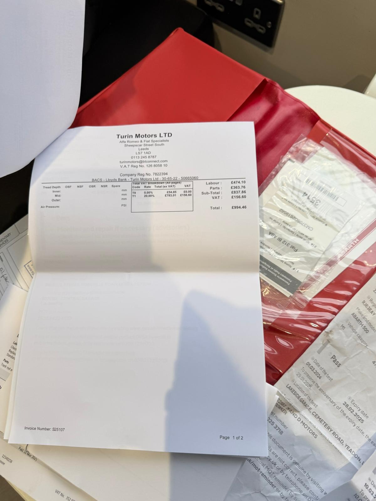 Used Abarth 500 2014 for sale - 77336301: Photo 12