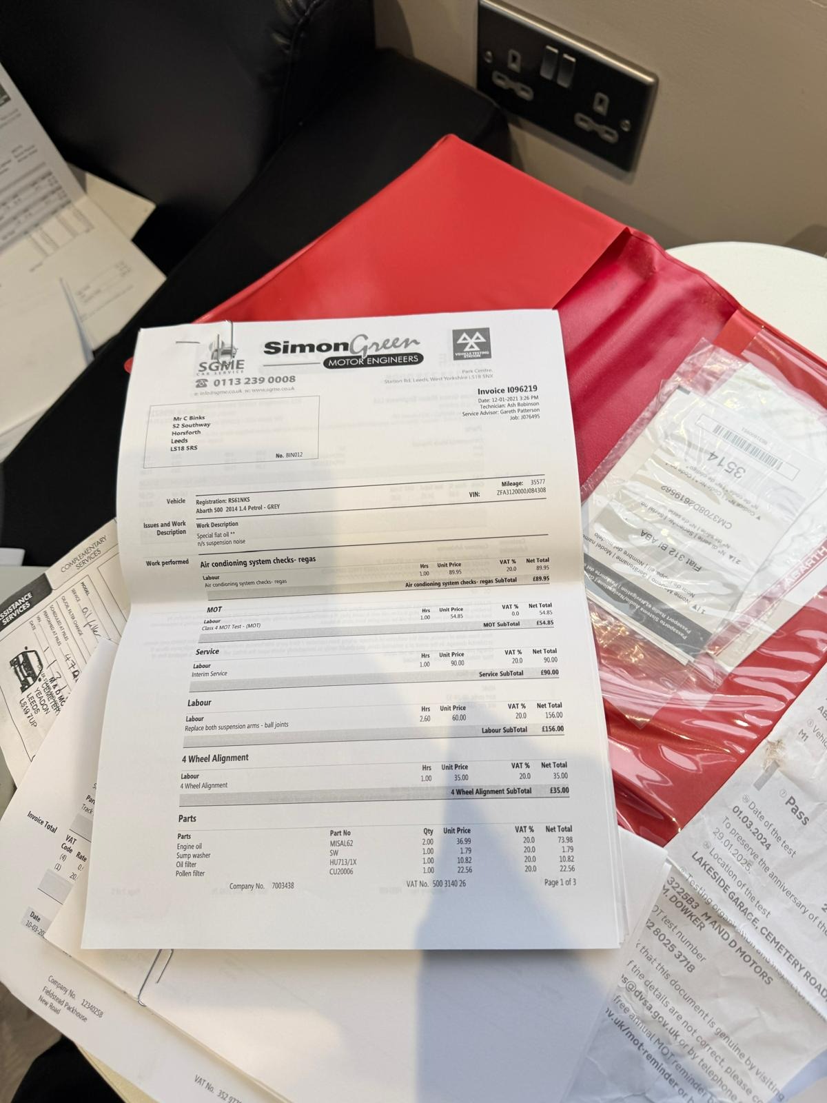 Used Abarth 500 2014 for sale - 77336301: Photo 16