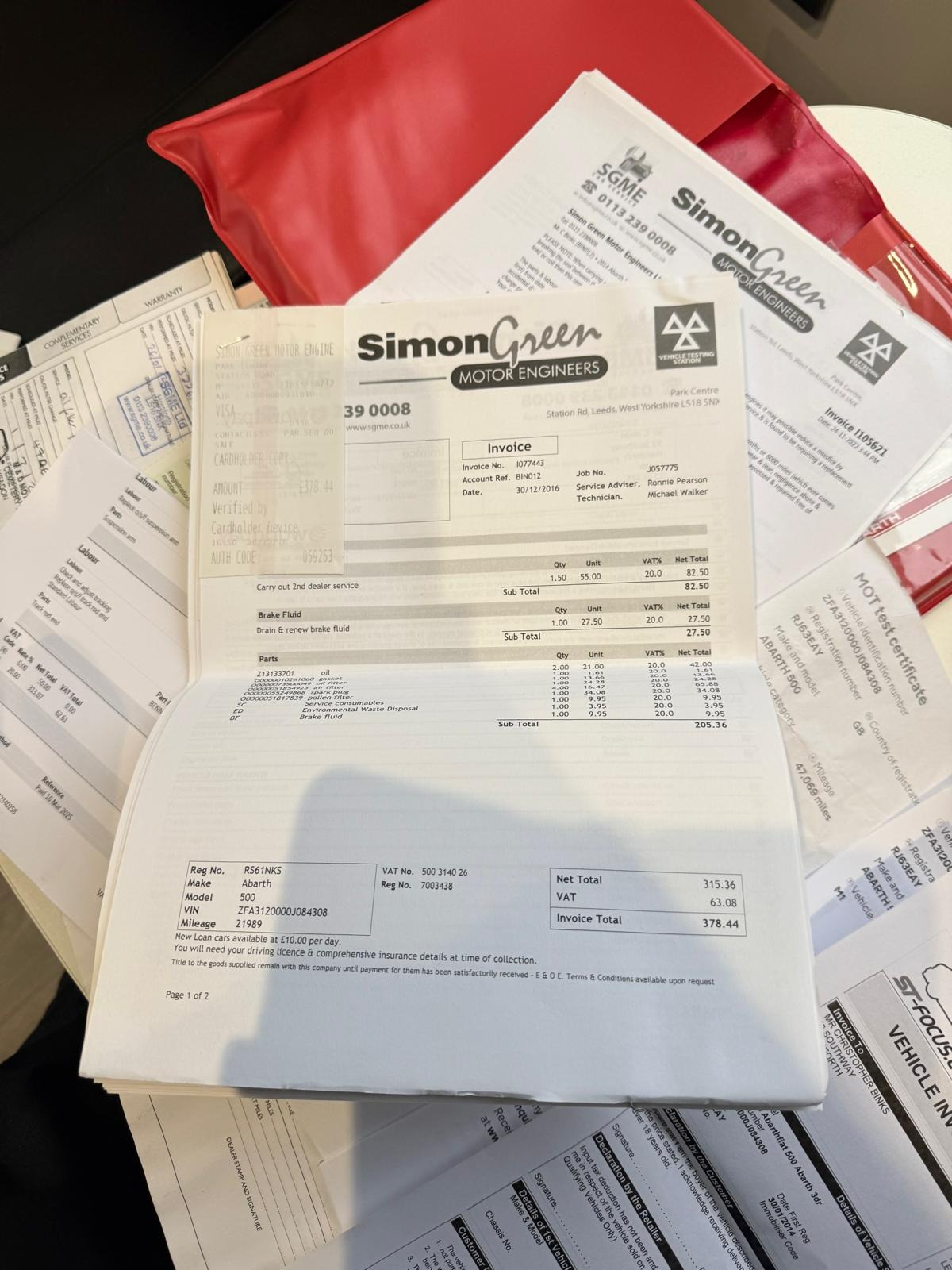 Used Abarth 500 2014 for sale - 77336301: Photo 21