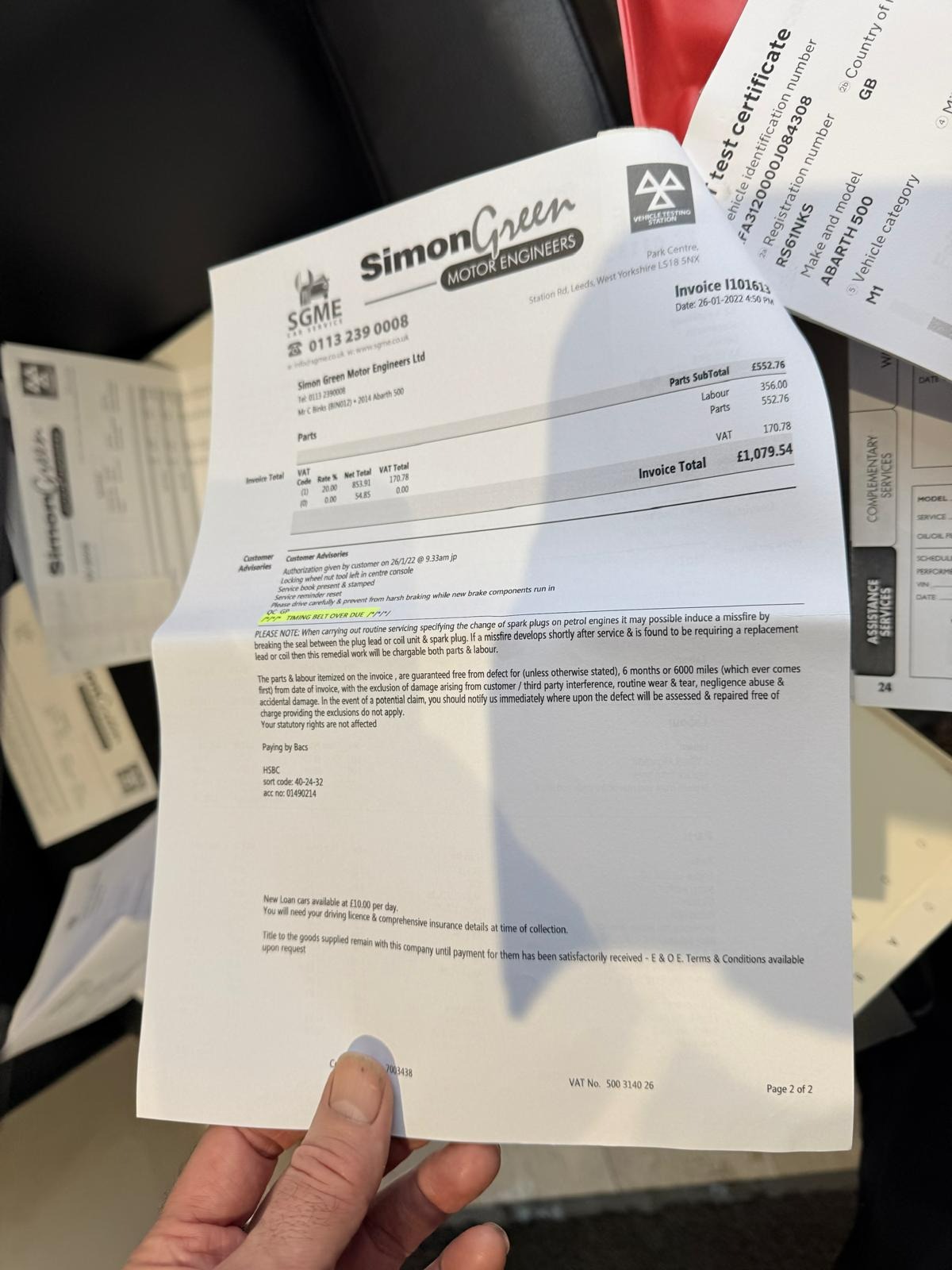 Used Abarth 500 2014 for sale - 77336301: Photo 22