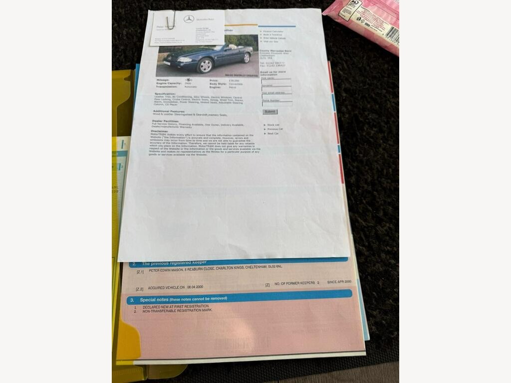 Used Mercedes-Benz S Class 2000 for sale - 76736120: Photo 8