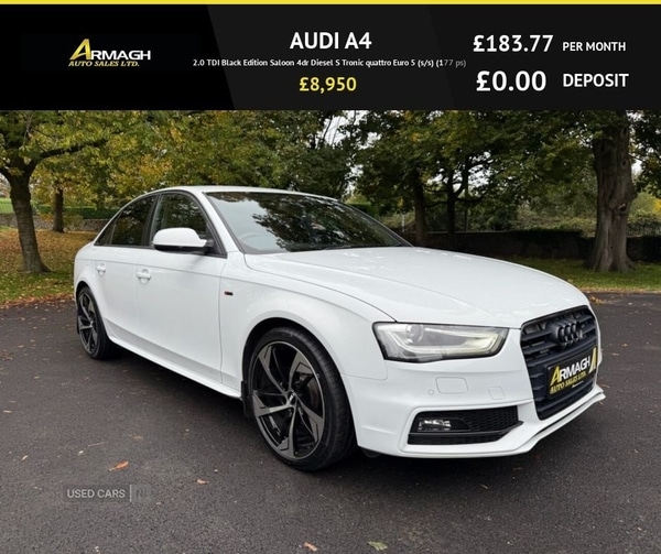 Used Audi A4 2013 for sale - 76338042: Photo 1