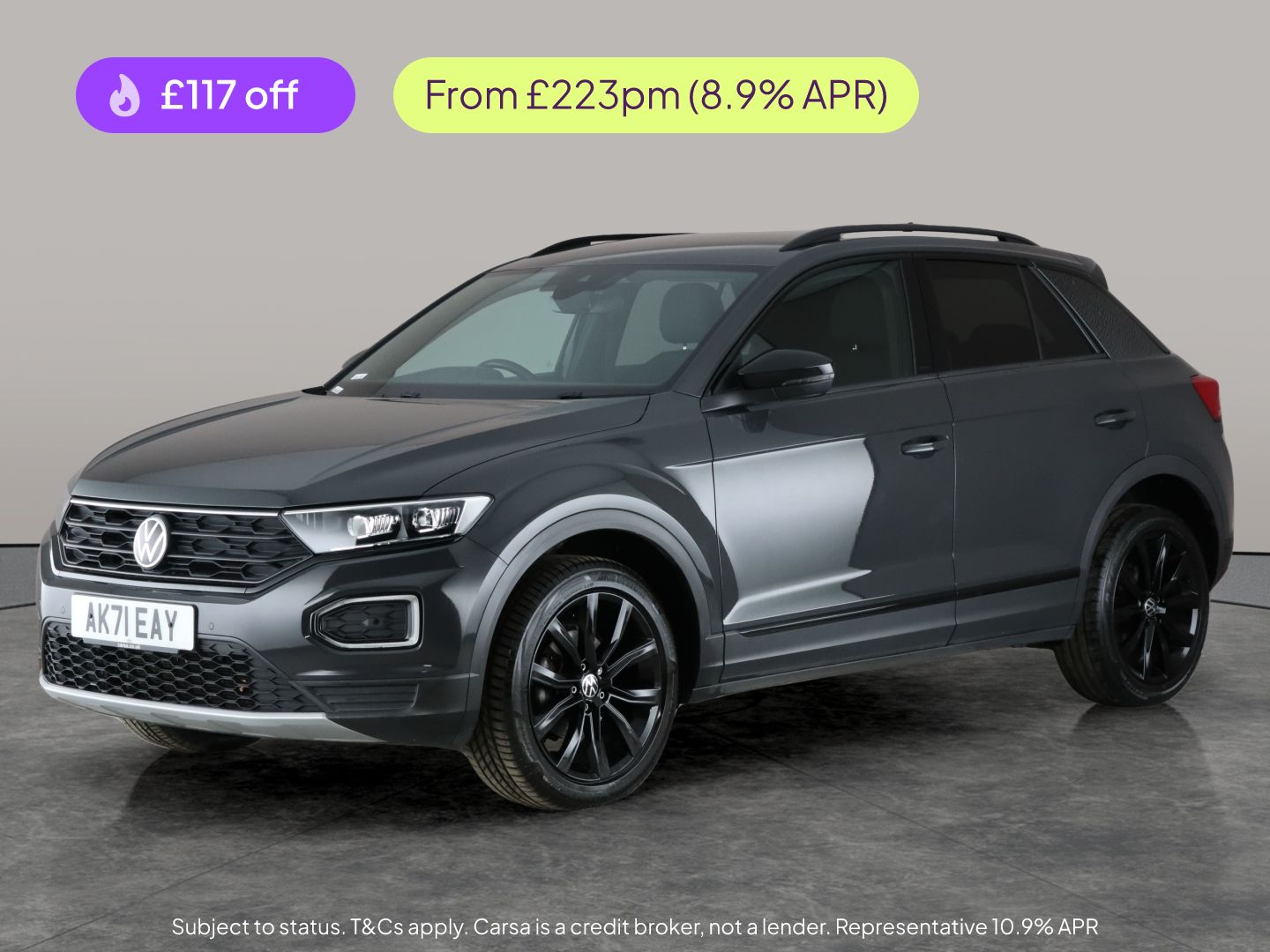 Used Volkswagen T-Roc 2021 for sale - 76745639: Photo 1