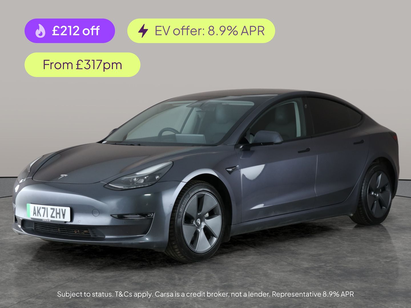 Used Tesla Model 3 2021 for sale - 77158230: Photo 1