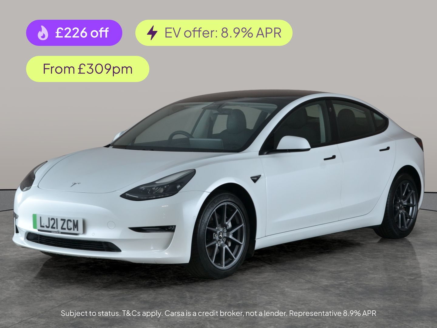 Used Tesla Model 3 2021 for sale - 77720803: Photo 1