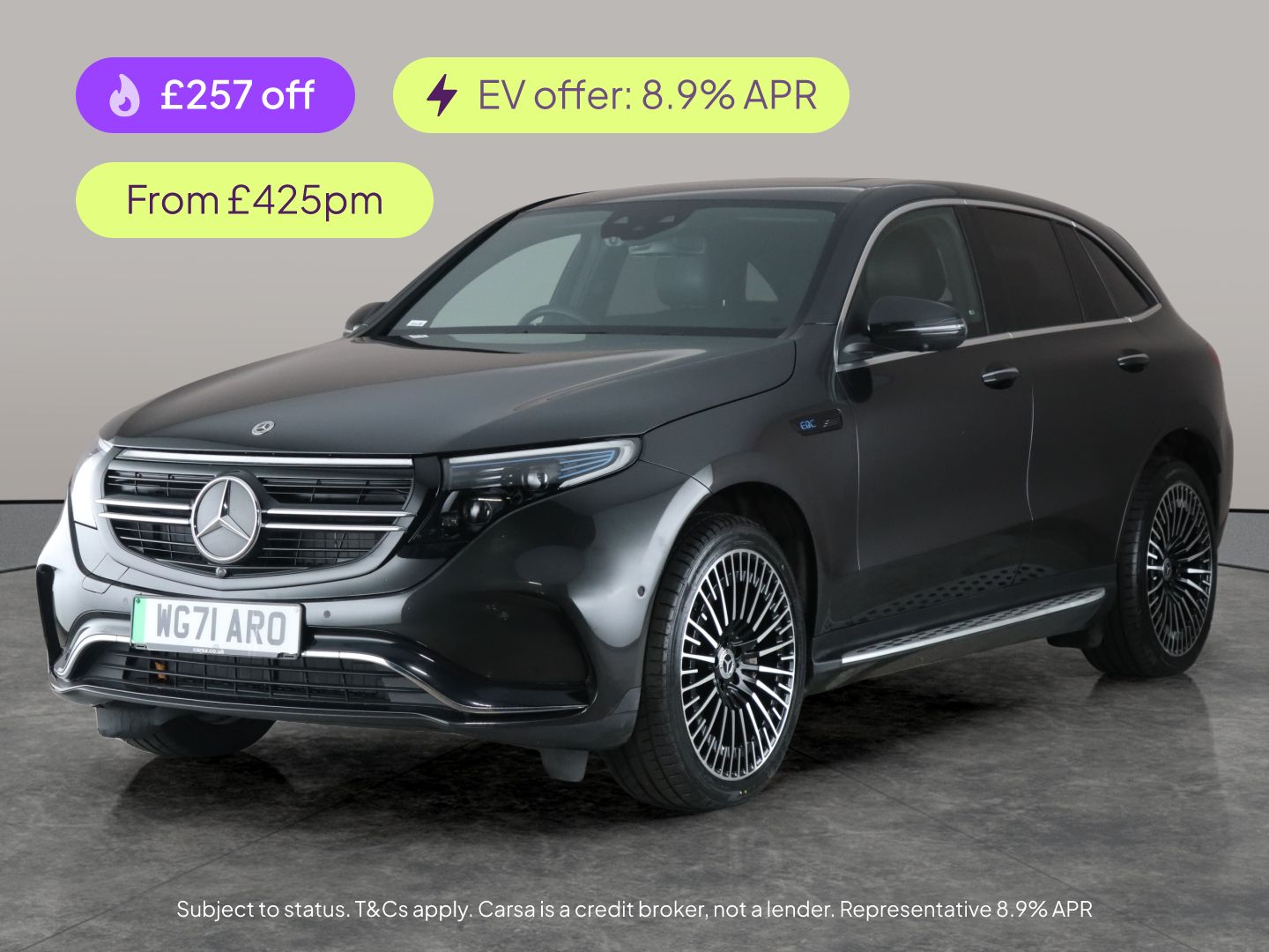 Used Mercedes-Benz EQC 2021 for sale - 76851535: Photo 1