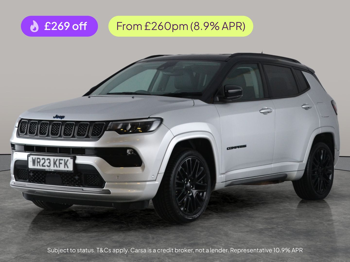 Used Jeep Compass 2023 for sale - 76895147: Photo 1