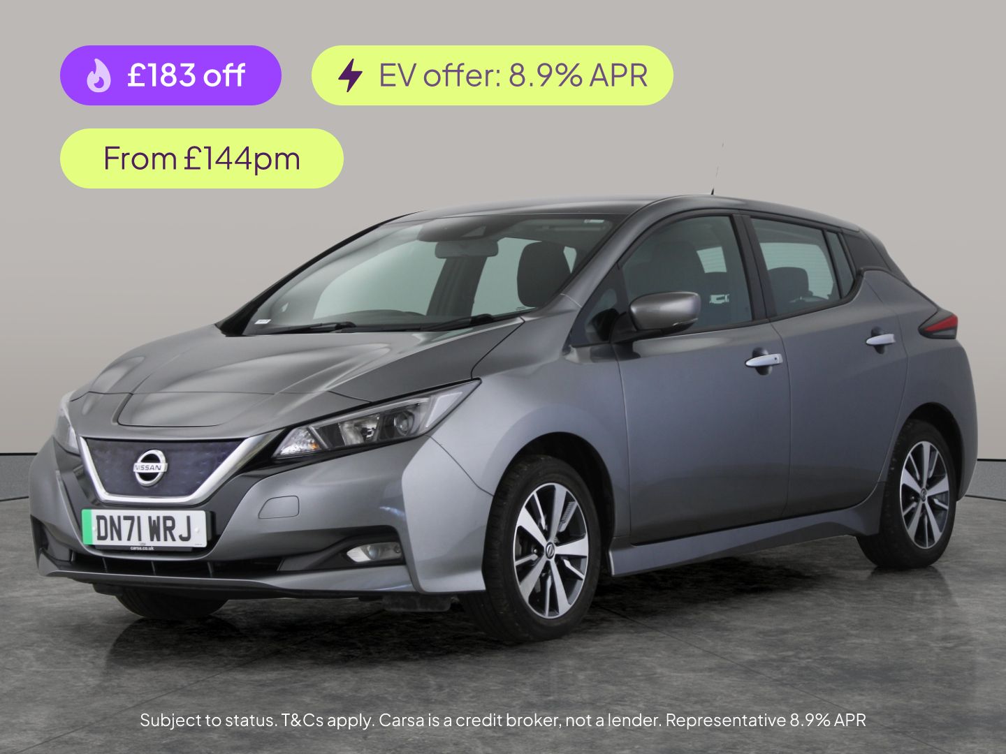 Used Nissan Leaf 2021 for sale - 77196191: Photo 1