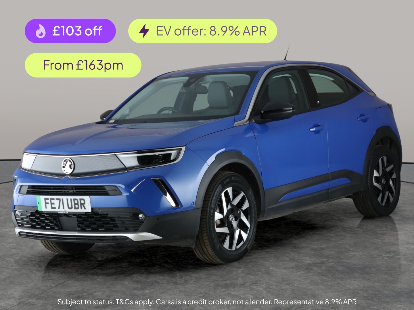 Used Vauxhall Mokka Electric 2021 for sale - 76669333: Photo 1