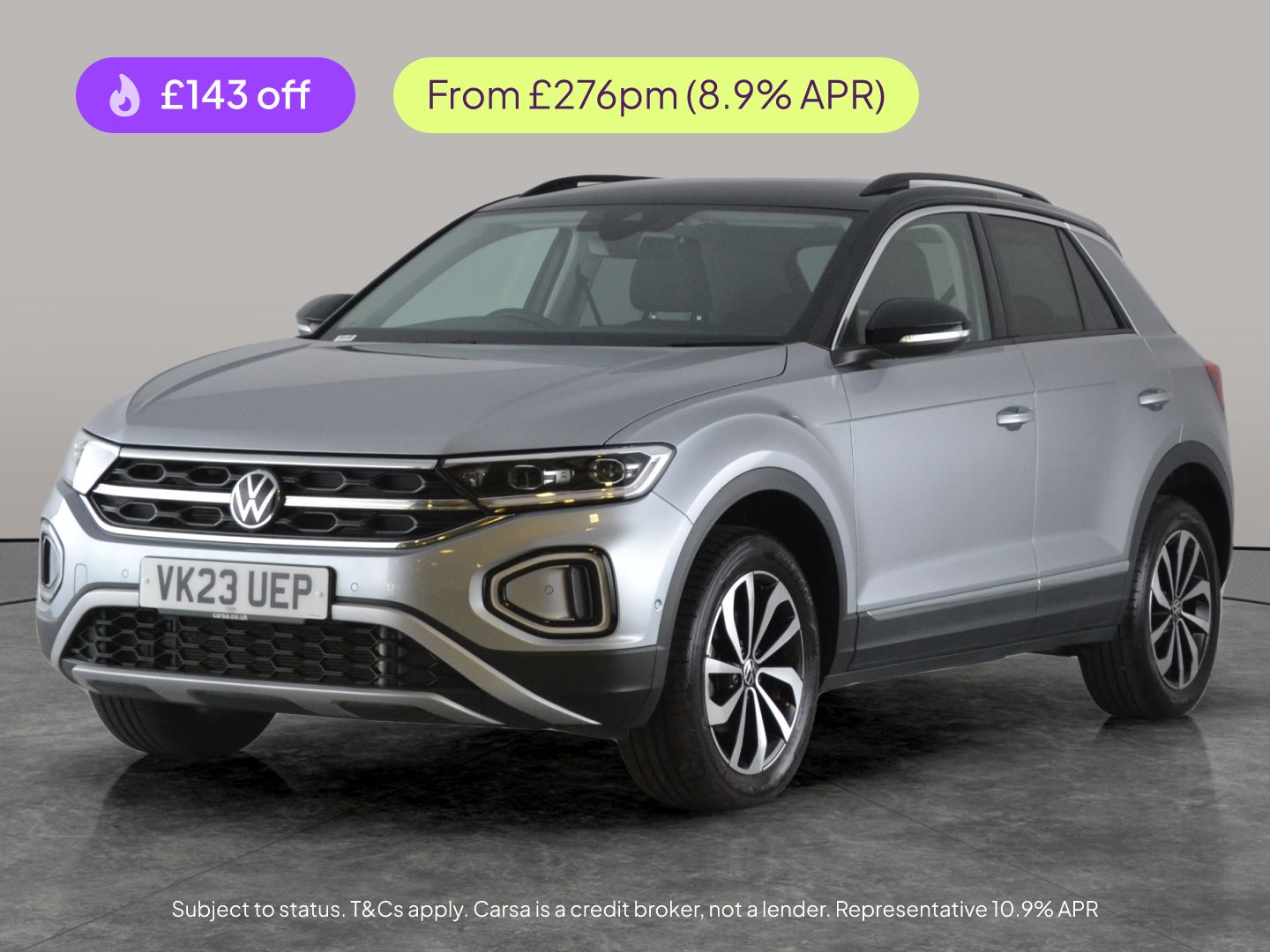 Used Volkswagen T-Roc 2023 for sale - 76946566: Photo 1