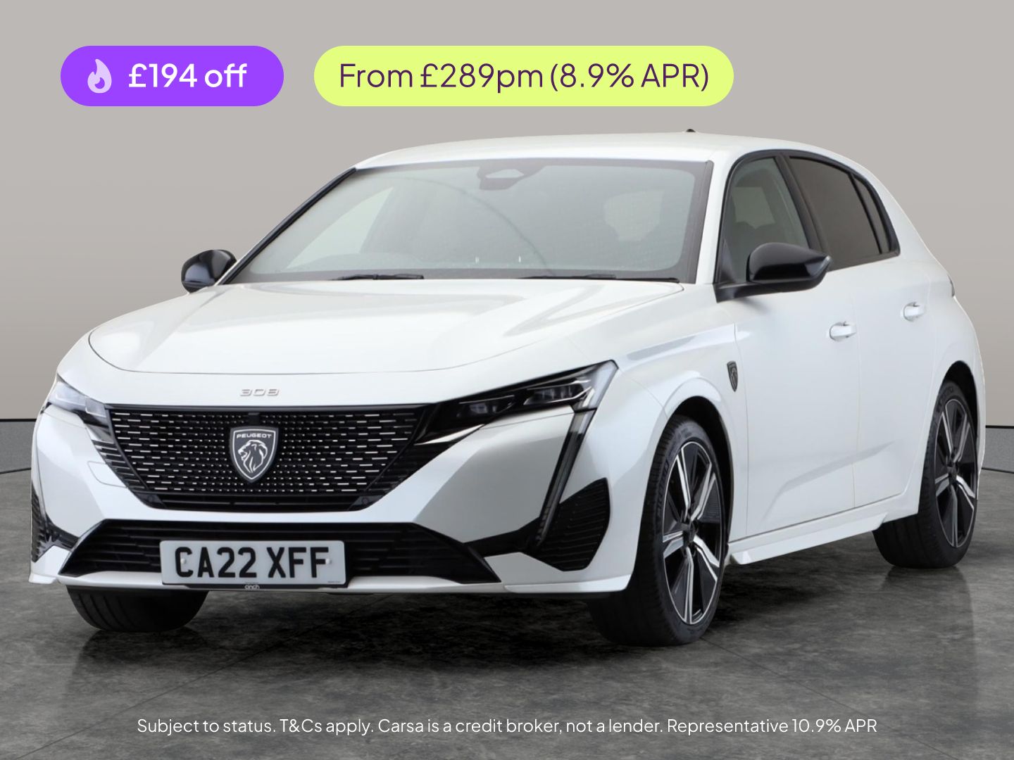 Used Peugeot 308 2022 for sale - 77398749: Photo 1