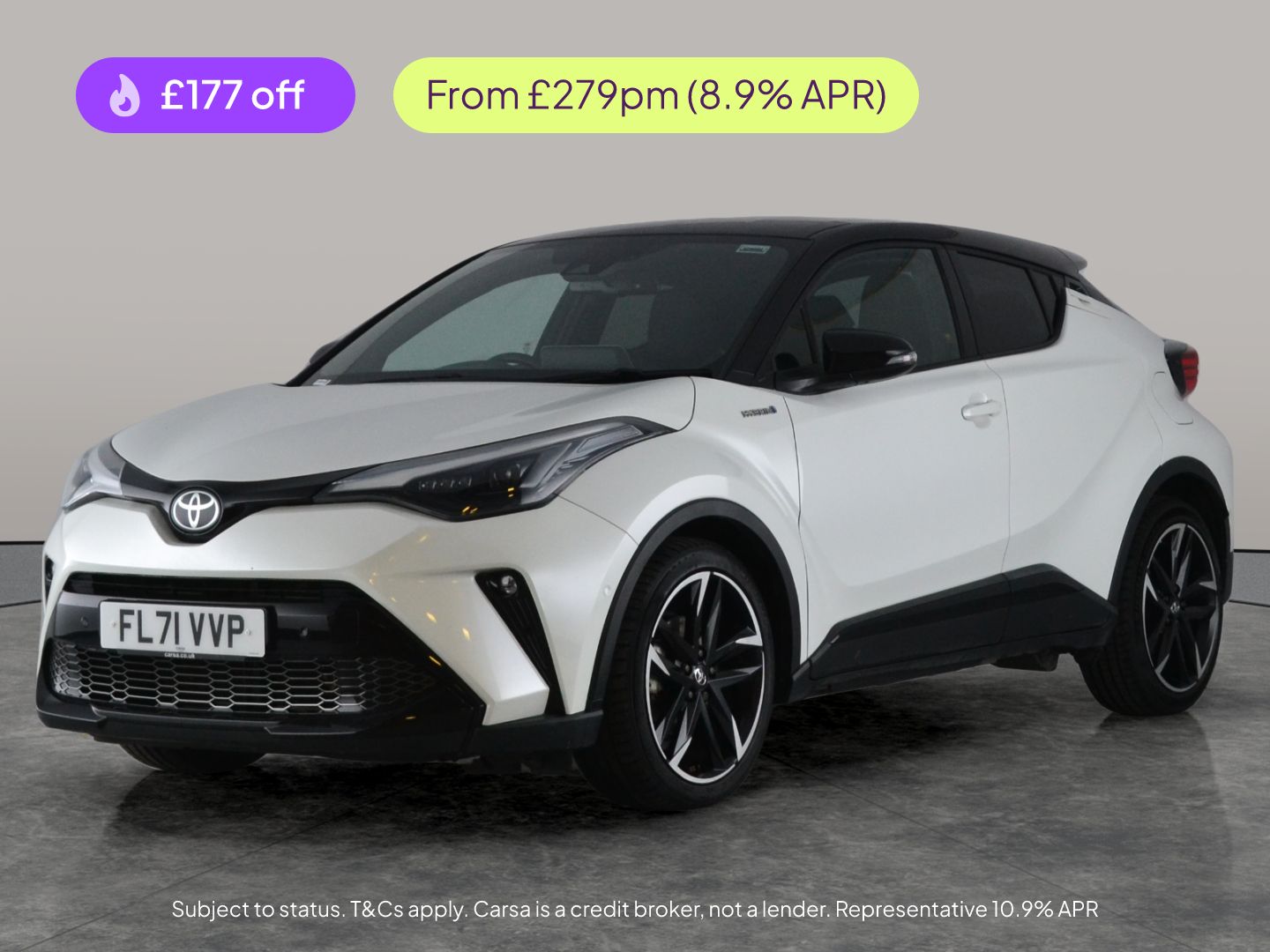 Used Toyota C-HR 2021 for sale - 77106321: Photo 1