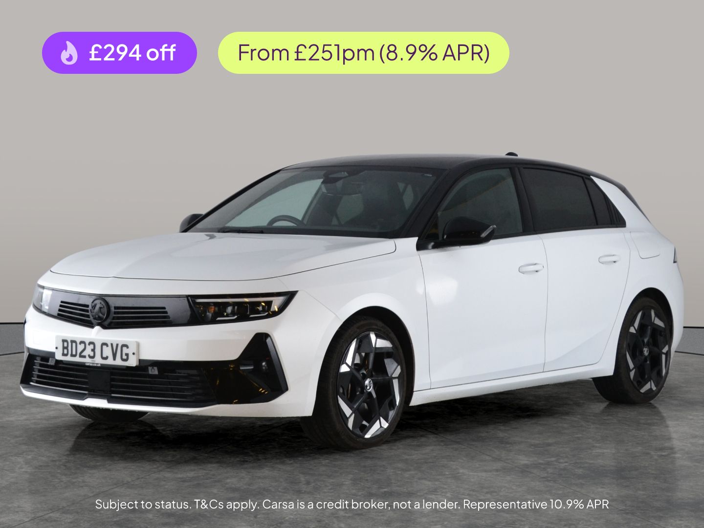 Used Vauxhall Astra 2023 for sale - 77679200: Photo 1