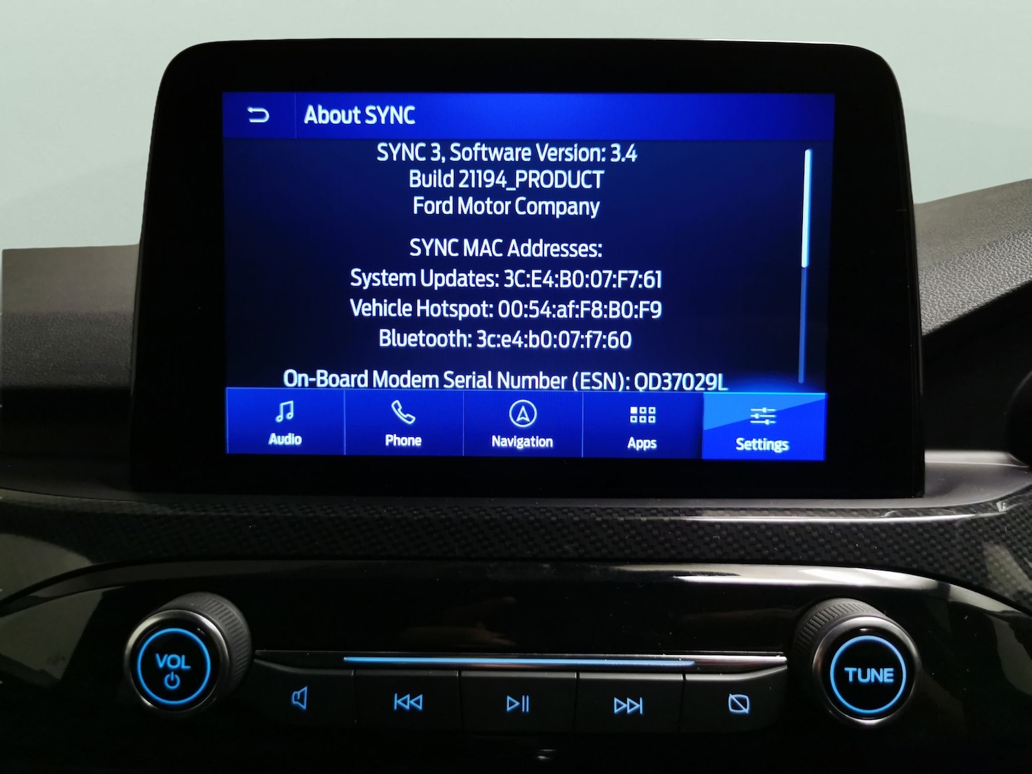 Vehicle 22