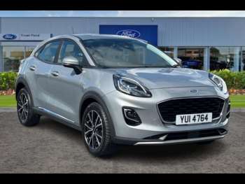 2022 - 1.0 EcoBoost Hybrid mHEV Titanium 5dr - SAT NAV, REAR PARKING SENSORS, BLUE
