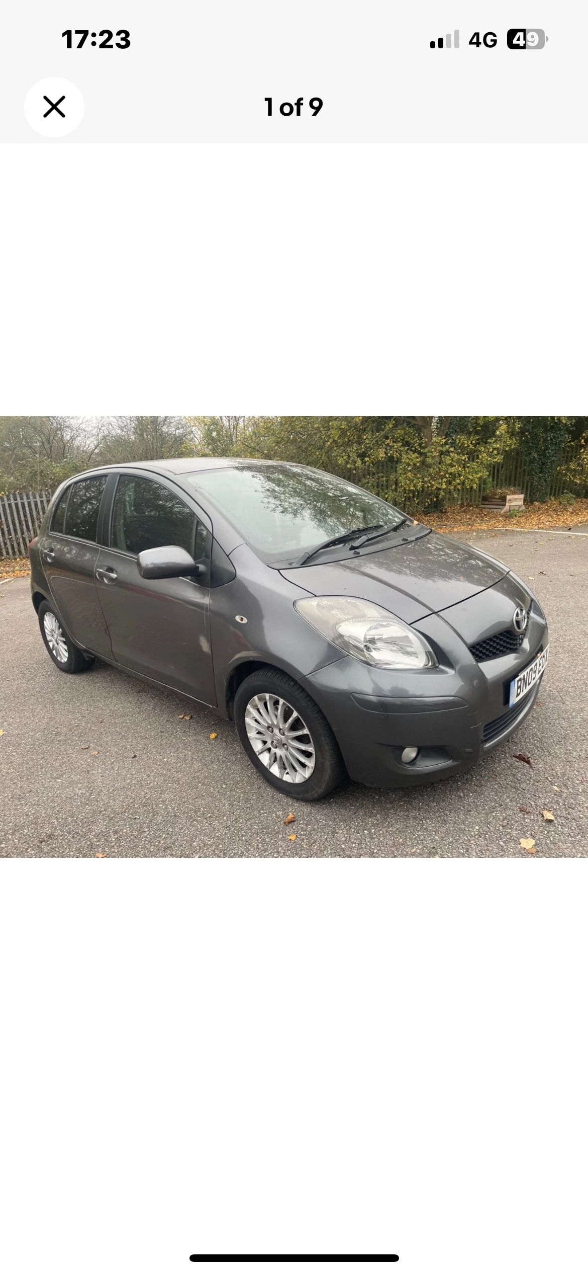 Used Toyota Yaris 2009 for sale - 76471376: Photo 2