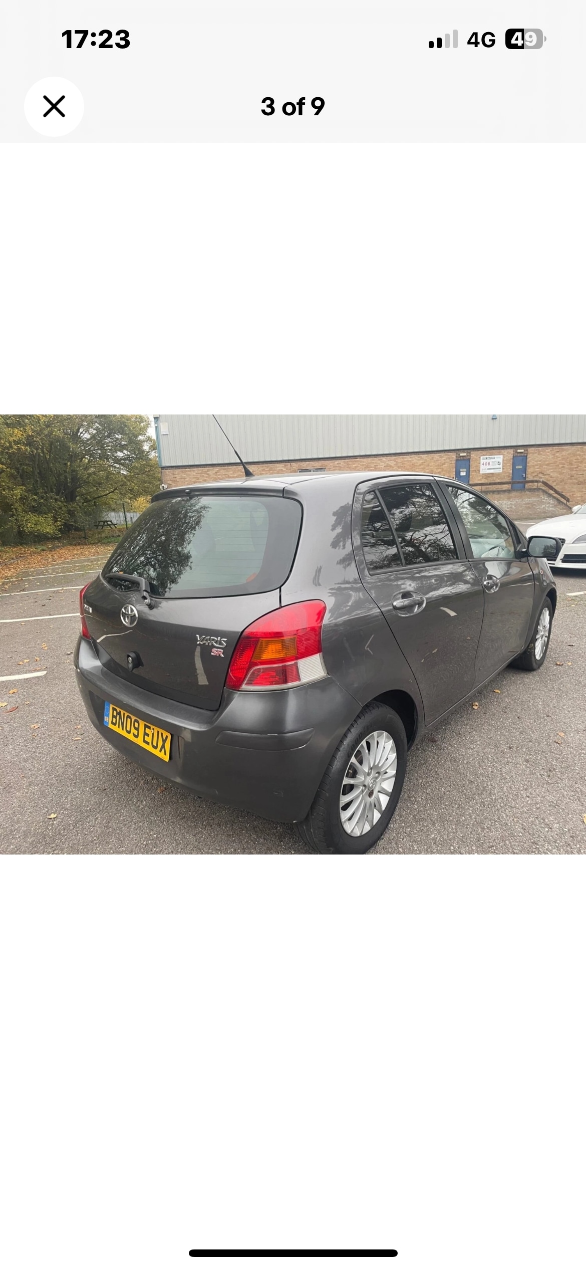 Used Toyota Yaris 2009 for sale - 76471376: Photo 3