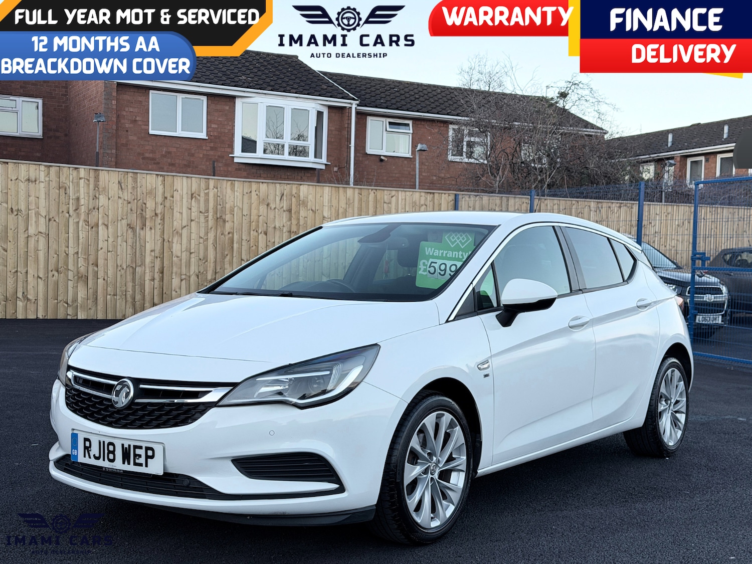 Used Vauxhall Astra 2018 for sale - 78135250: Photo 1