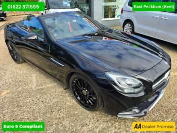 2018 (18) - 2.1 SLC250d AMG Line in Black with 39,125 miles, full service history, ULEZ 2-Door