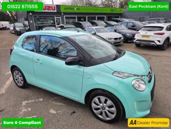 2020 (70) - Citroen 1.0 VTi Feel in green, 46,500 miles, full service history, 1 owner, 3-Door