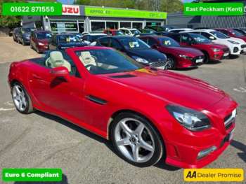 2013 (63) - 1.8 SLK200 AMG Sport in Red with 70,000 miles, service history, ULEZ compla 2-Door