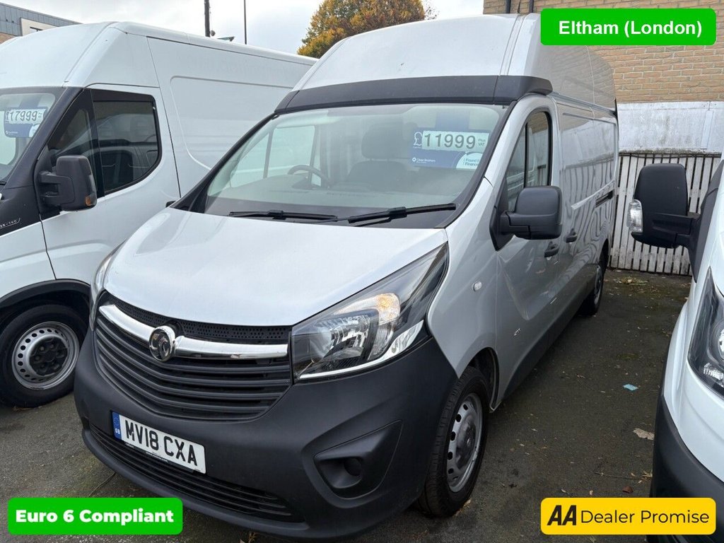 Used Vauxhall Vivaro 2018 for sale - 76634933: Photo 1