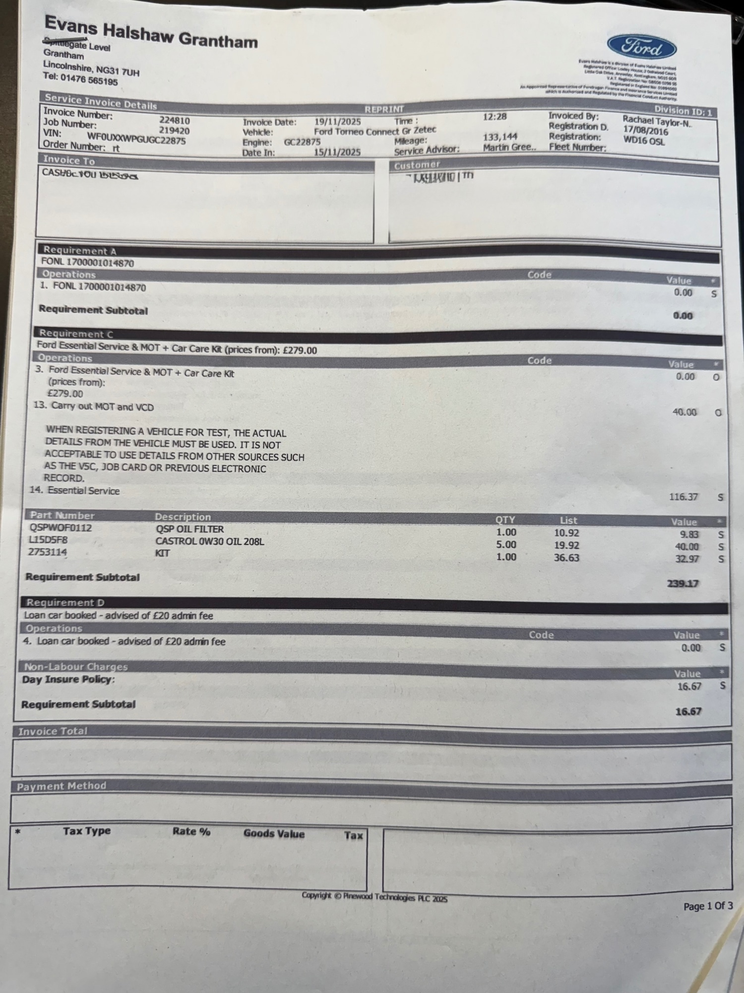 Used Ford Grand Tourneo Connect 2016 for sale - 77020648: Photo 25