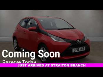 2018 (18) - 1.0 VVT-i x-play Hatchback 5dr Petrol x-shift Euro 6 (71 ps)