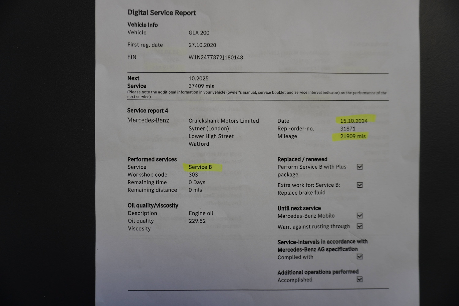 Used Mercedes-Benz GLA 2020 for sale - 76598689: Photo 28