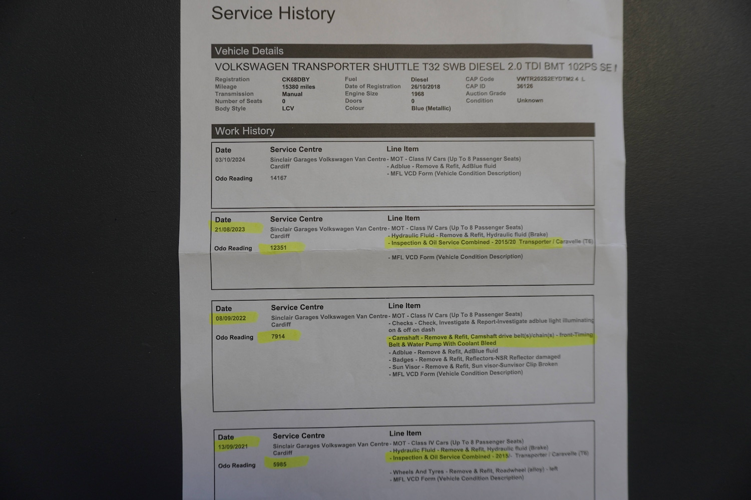 Used Volkswagen Transporter 2018 for sale - 76598640: Photo 36