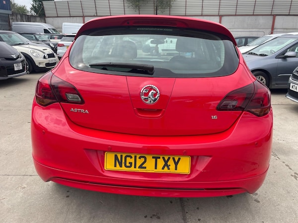 Used Vauxhall Astra 2012 for sale - 75520009: Photo 6