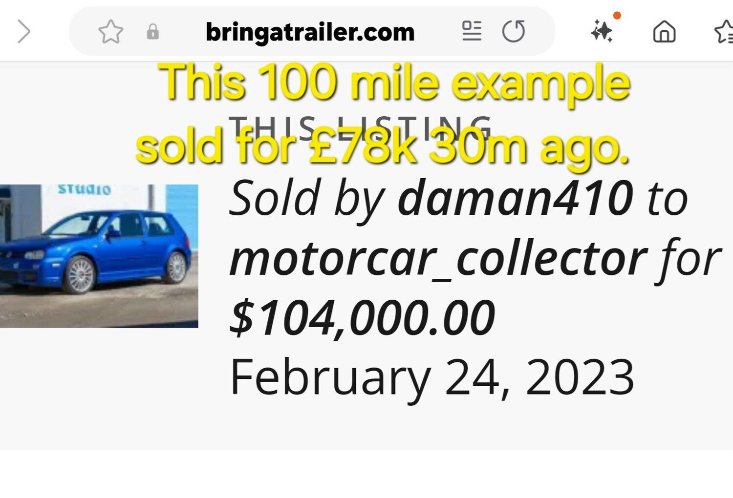 Used Volkswagen Golf 2020 for sale - 77970734: Photo 97