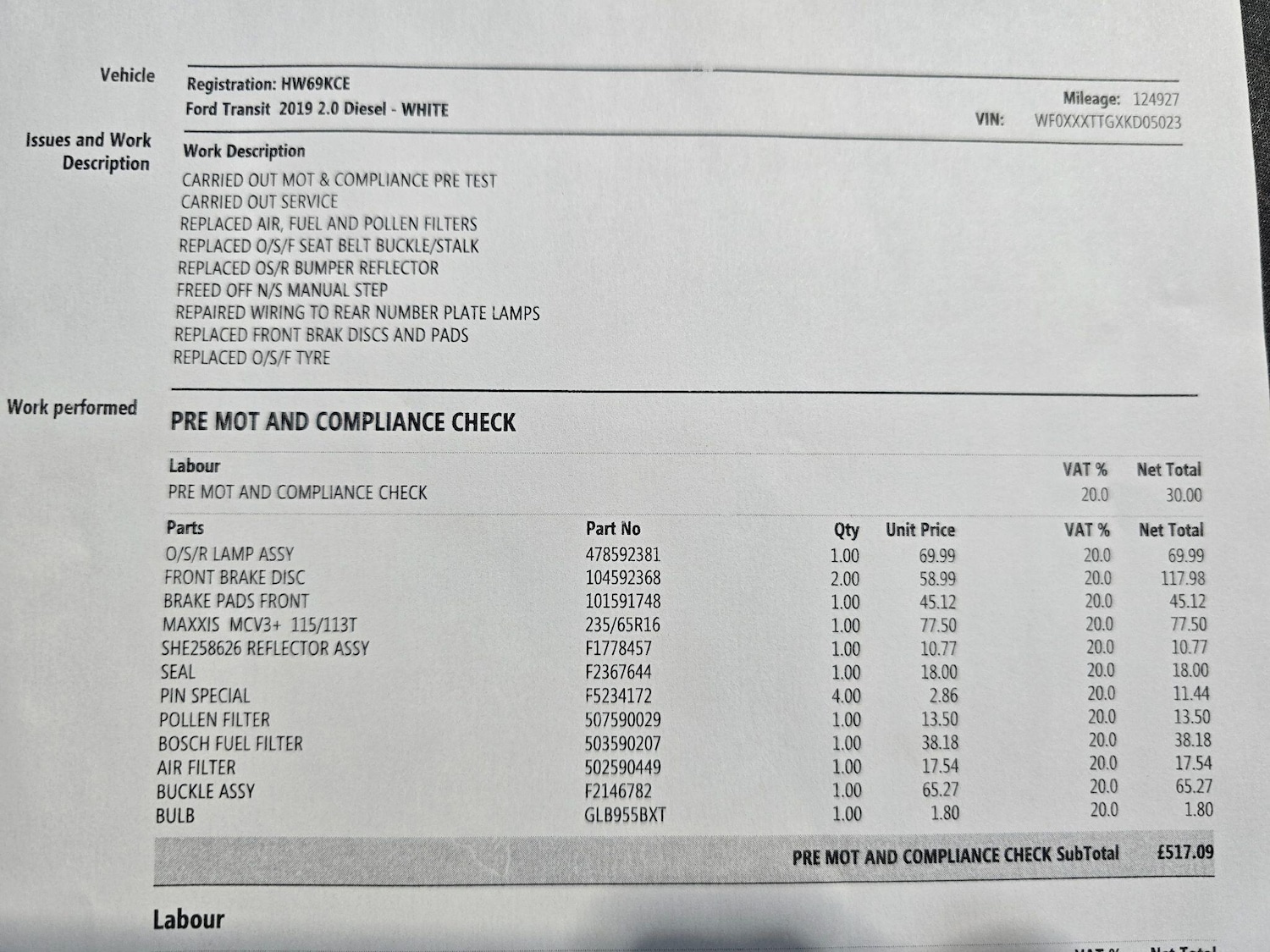 Used Ford Transit 2019 for sale - 76446911: Photo 27