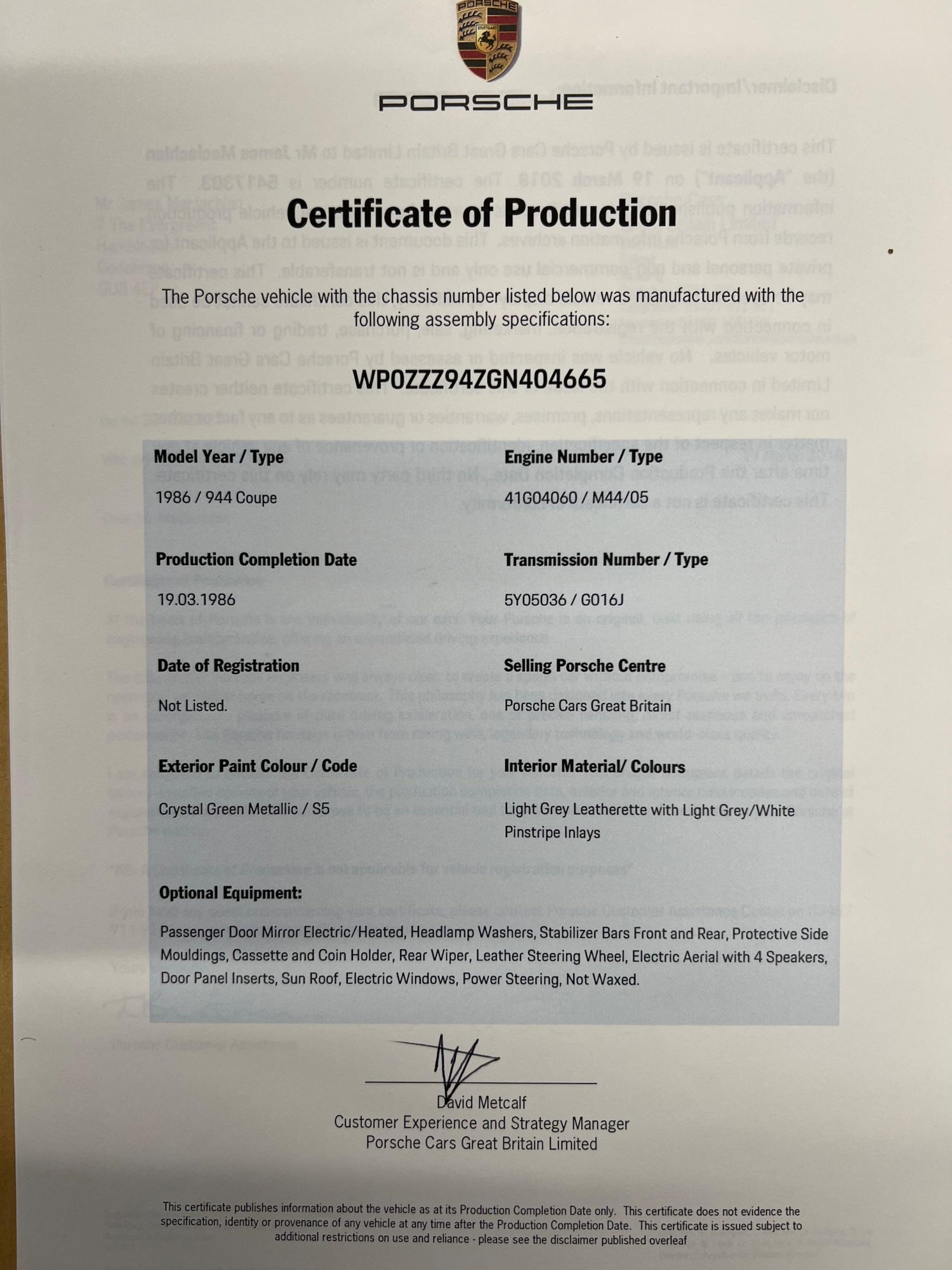 Used Porsche 944 for sale - 76990272: Photo 75