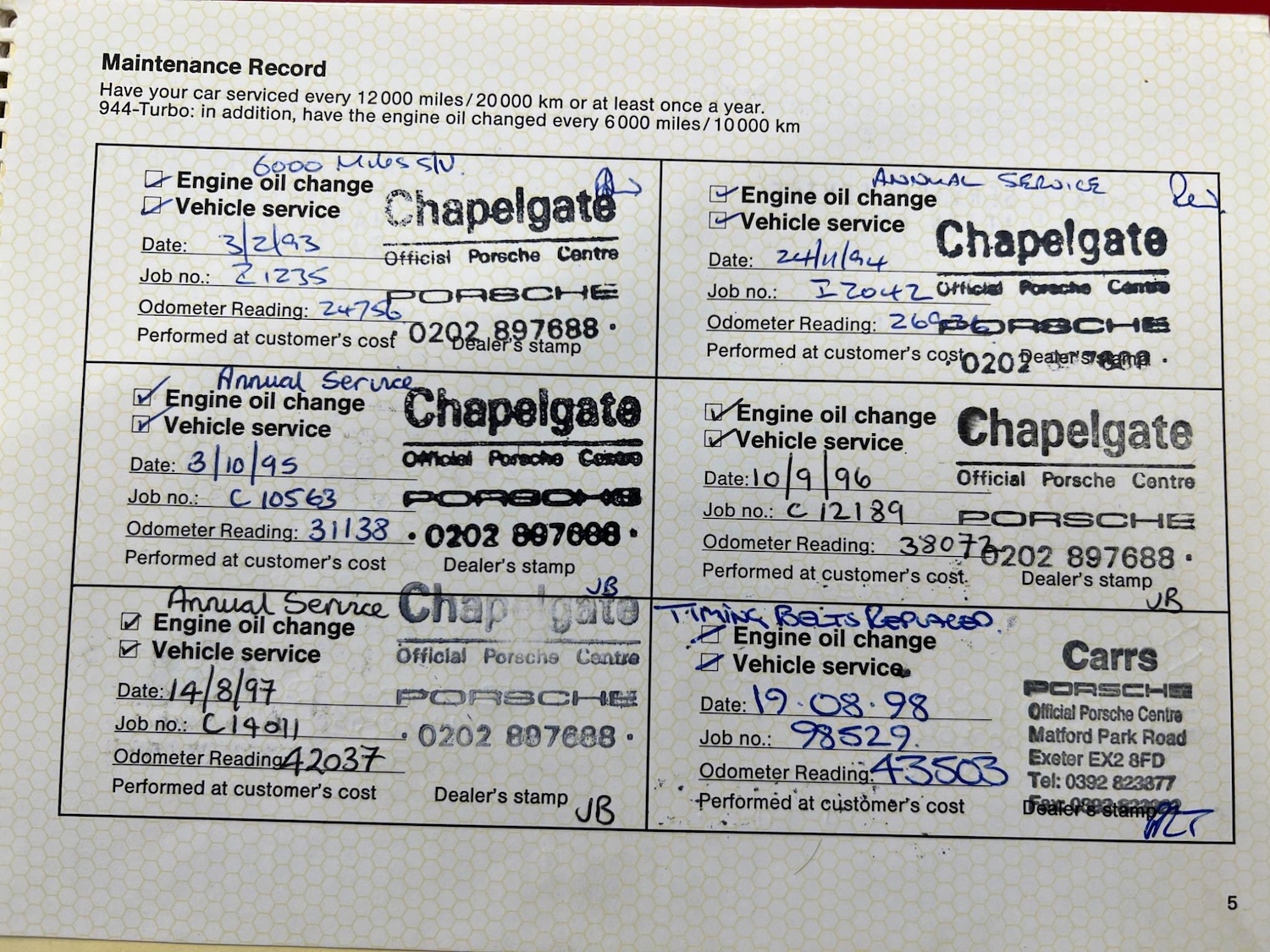 Used Porsche 944 for sale - 76990272: Photo 81