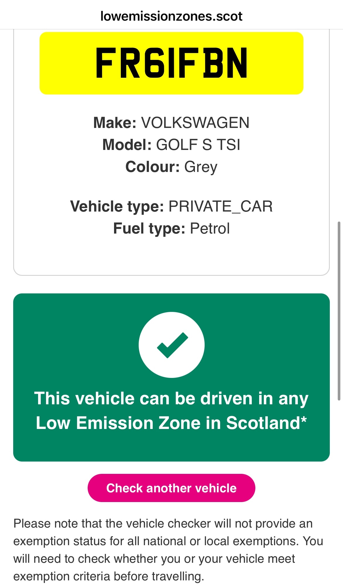 Vehicle 20
