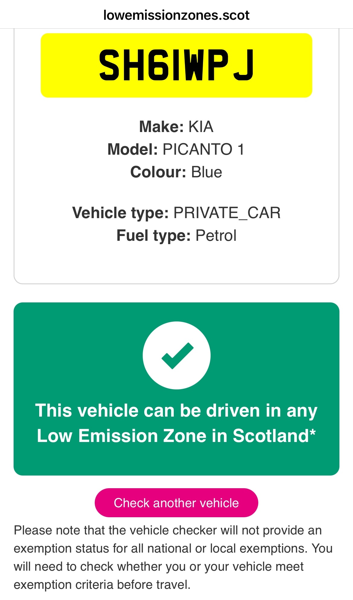 Vehicle 20