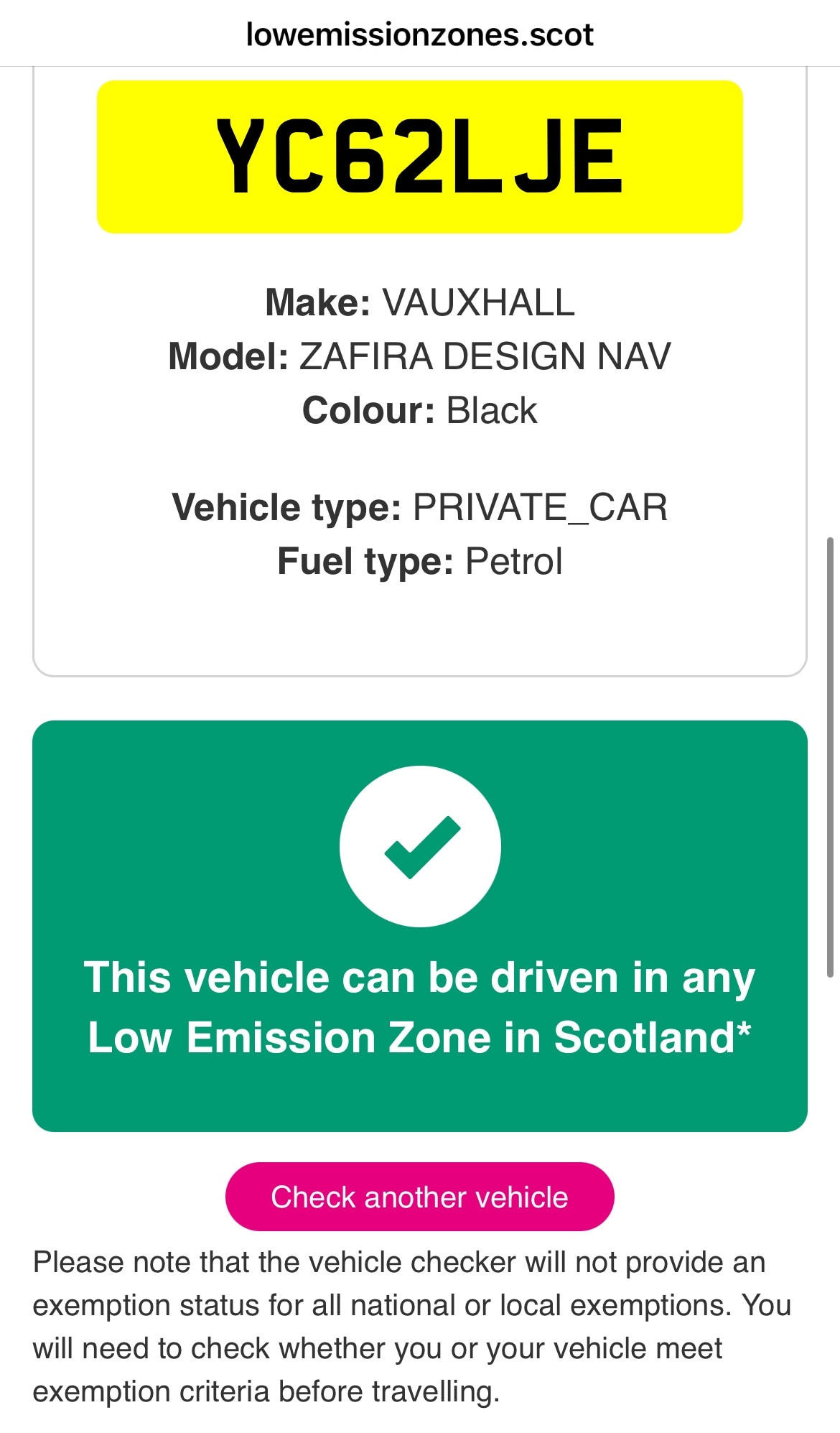 Vehicle 20